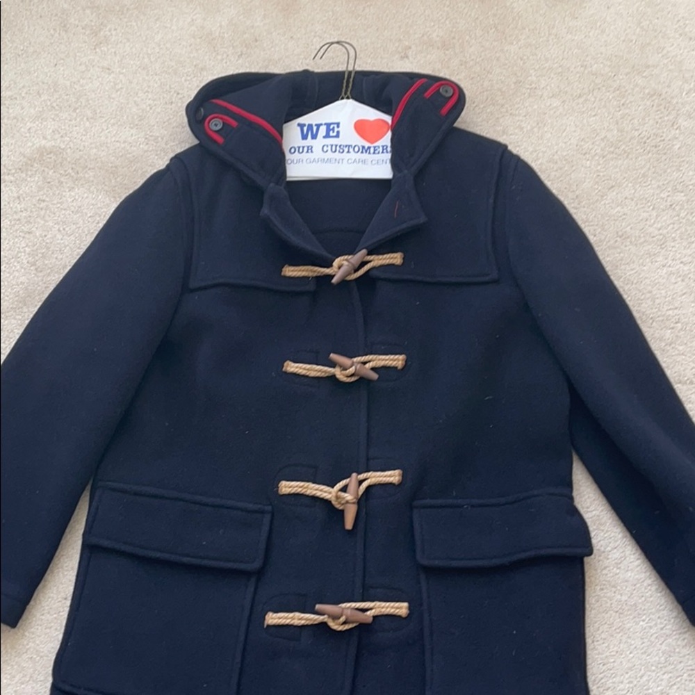 Jcrew wool pea coat sz medium